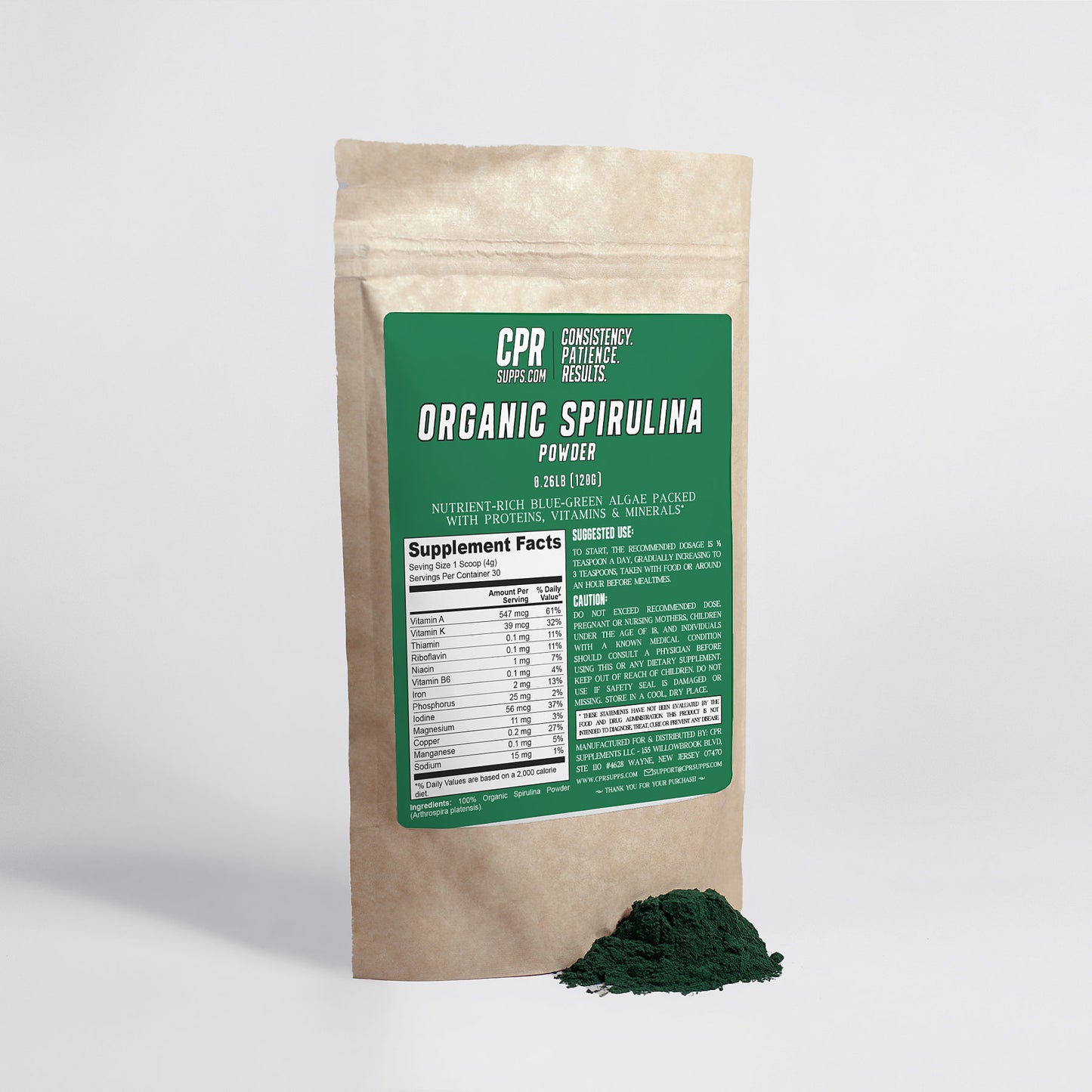 Organic Spirulina Powder