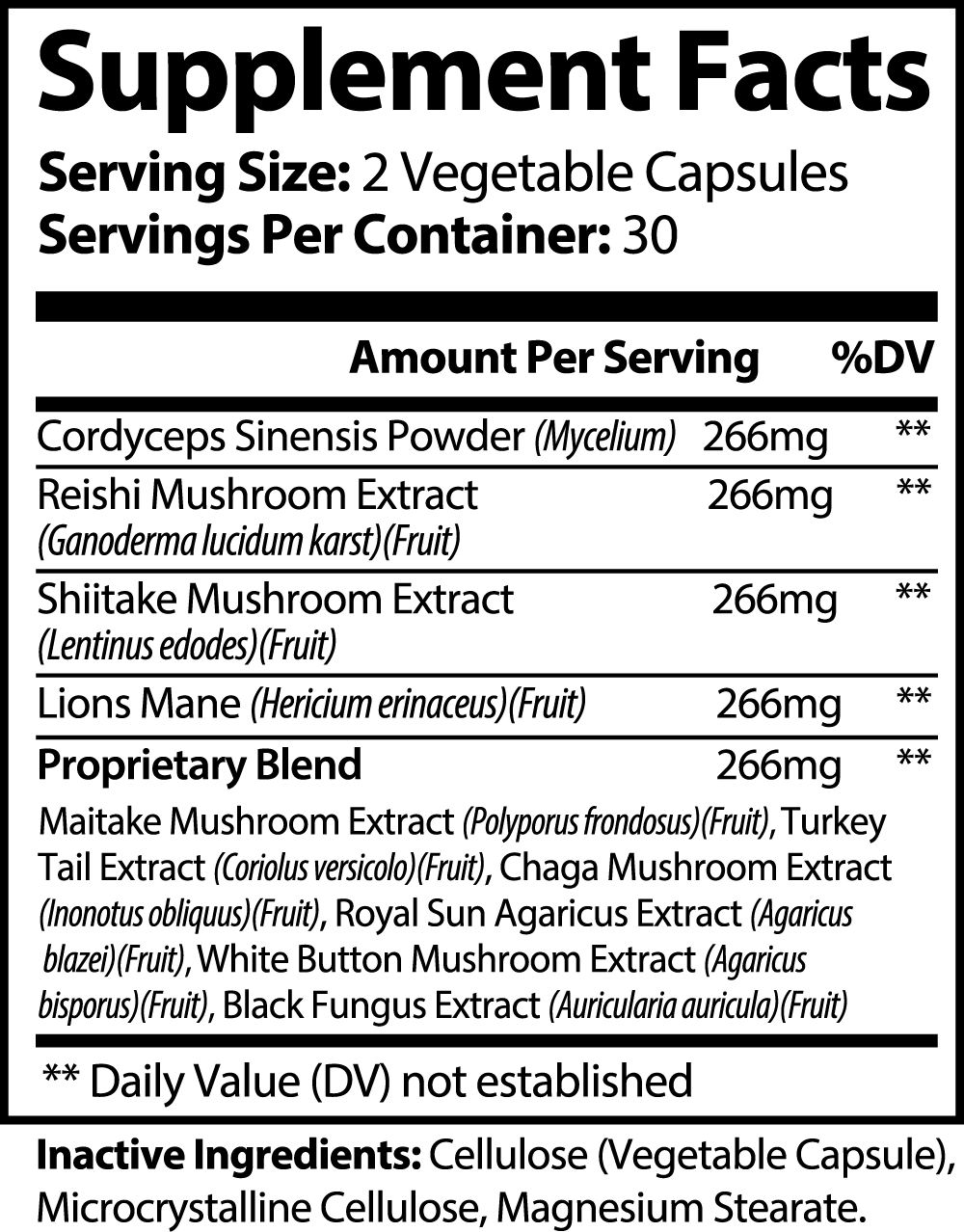 Shroom X+ (Capsules)