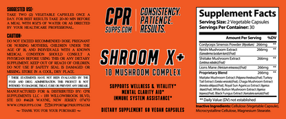 Shroom X+ (Capsules)